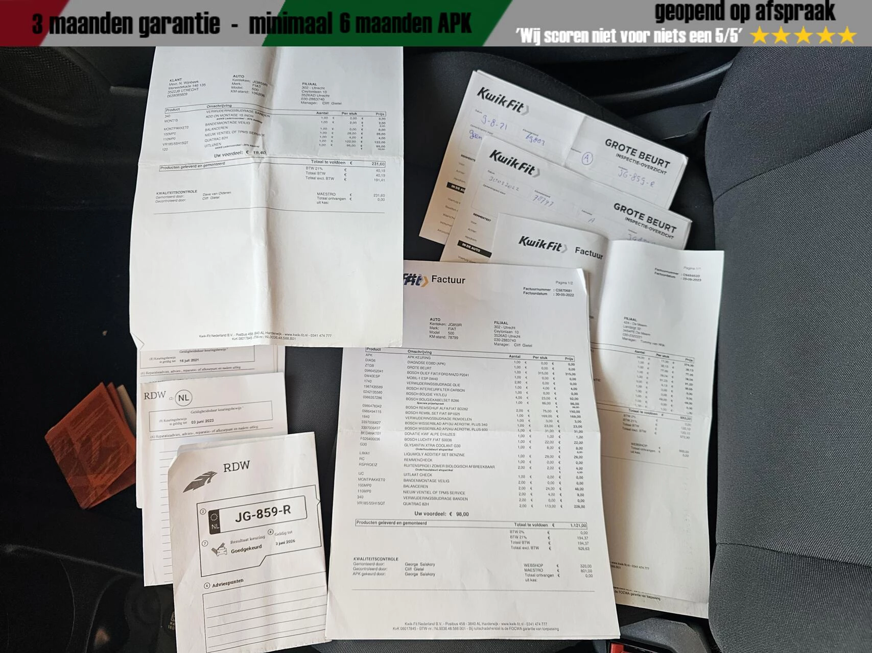 Hoofdafbeelding Fiat 500