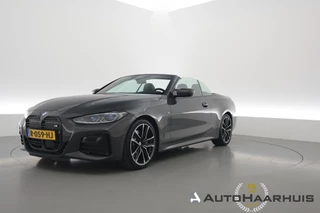 BMW 4 Serie Cabrio M440i xDrive 374pk | HUD | Laser | Stoel/Stuur/nekverw. | Elek. Trekhaak | 360cam | Leder | Adapt. Cruise