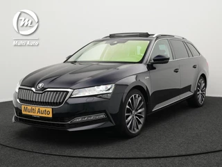 Škoda Superb Combi 1.4 TSI iV Laurin & Klement Plug in Hybrid PHEV | Panodak | Trekhaak af Fabriek | Lederen Sportstoelen Memory & Ventilatie | Adaptive Cruise | Crystal LED | Virtual | Apple Carplay | Navigatie | 360 Camera |