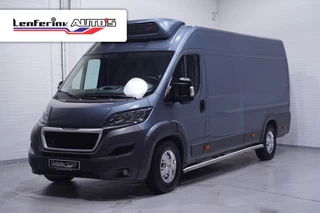 Peugeot Boxer 2.0 BlueHDI 165 pk L4H2 Koel-Vries Auto Dag/Nacht Navi, Camera, Trekhaak, Airco, Sidebars, 3-Zits