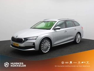 Skoda Octavia Combi Business Edition Plus 1.5 eTSI 115pk DSG Automaat Trekhaak, Adaptive cruise control, Elektrische achterklep, Navigatie, Achteruitrijcamera, Stuurwiel verwarmd, LED verlichting