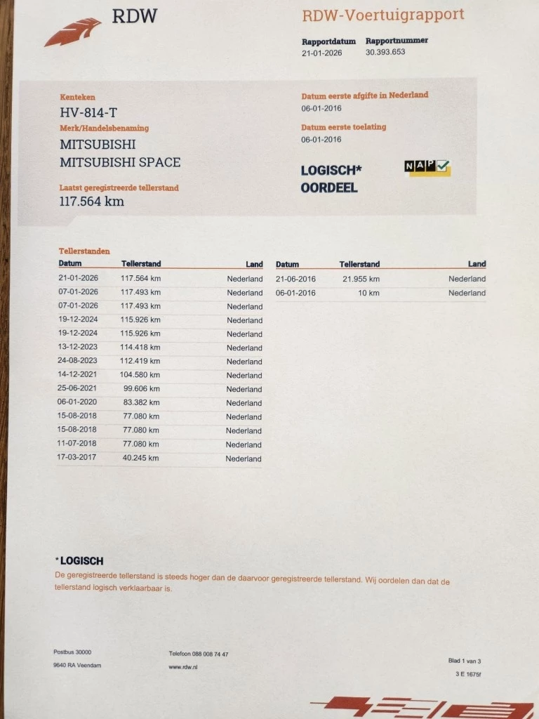 Hoofdafbeelding Mitsubishi Space Star