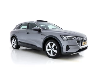 Hoofdafbeelding Audi e-tron Audi e-tron 55 Quattro Advanced S-line 95 kWh [ 3-Fase ] (INCL-BTW) *PANO | FULL-LED | NAVI-FULLMAP | KEYLESS | LEATHER-MICROFIBRE | AIR-SUSPENSION | CRUISE | DIGI-COCKPIT | MEMORY-PACK | SHIFT-PADDLES | SPORT-SEATS | 20"ALU*