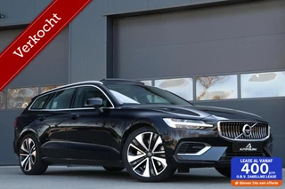 Volvo V60 2.0 T6 Recharge AWD Inscription Panodak Headup Display 360View Adaptiv Cruise Leder Sportzetels Harman/Kardon Audio Laneassist 134000km BJ2021