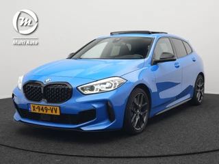 BMW 1 Serie M135i xDrive 306pk Dealer O.H Competition Sportstoelen | Panodak | Head Up | Adaptive Cruise |  Blis | Keyless | Apple Carplay | Virtual | Stuurverwarming | Navigatie | DAB |