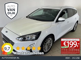 Ford Focus Wagon 1.0 EcoBoost Titanium X Business AUTOMAAT AIRCO NAVI CRUISE BLUETOOTH STRVERW STLVERW PRIVACYGLAS NIEUWSTAAT