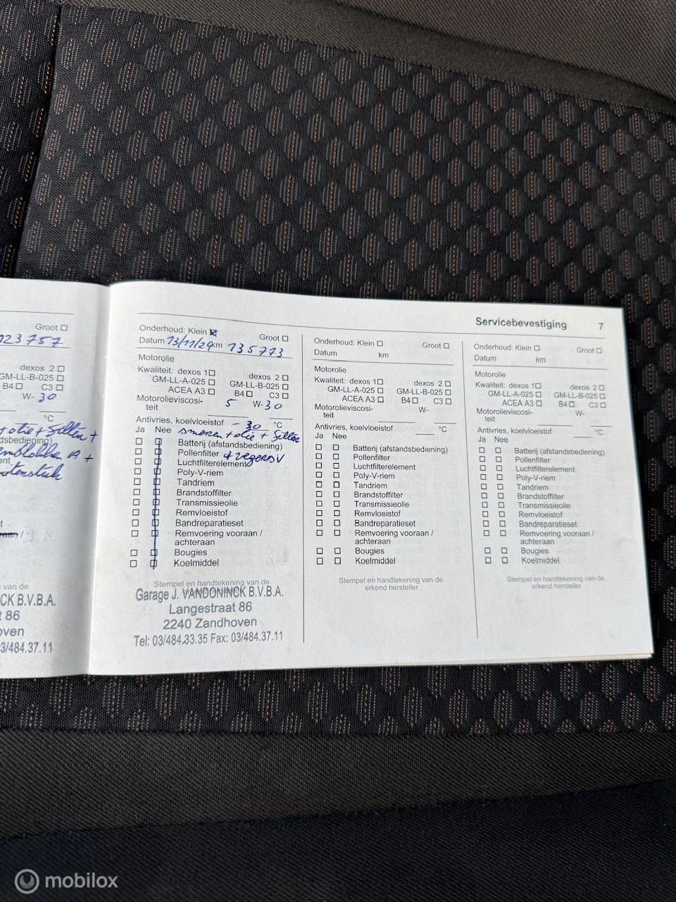 Hoofdafbeelding Opel Zafira