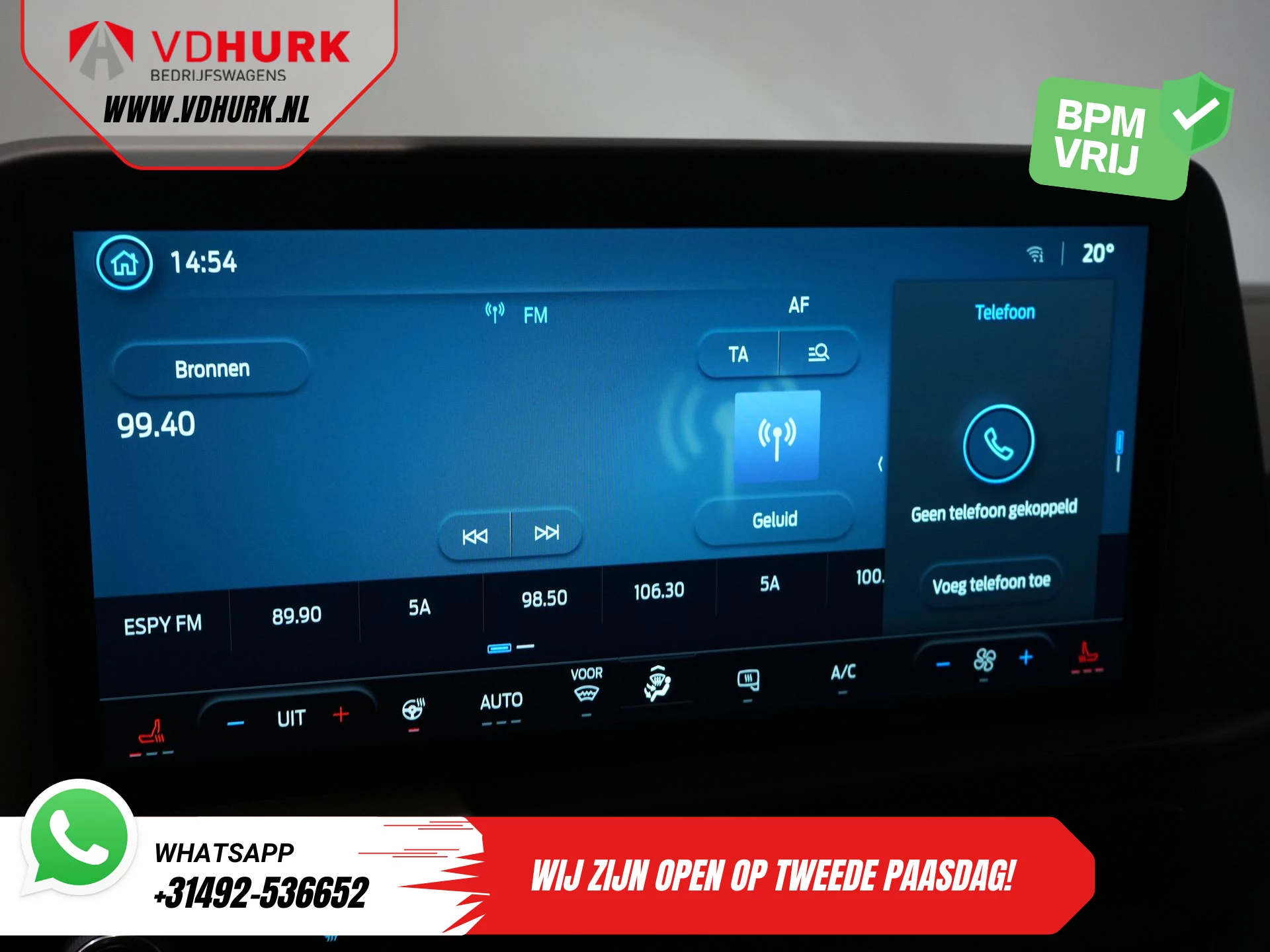 Hoofdafbeelding Ford E-Transit Custom