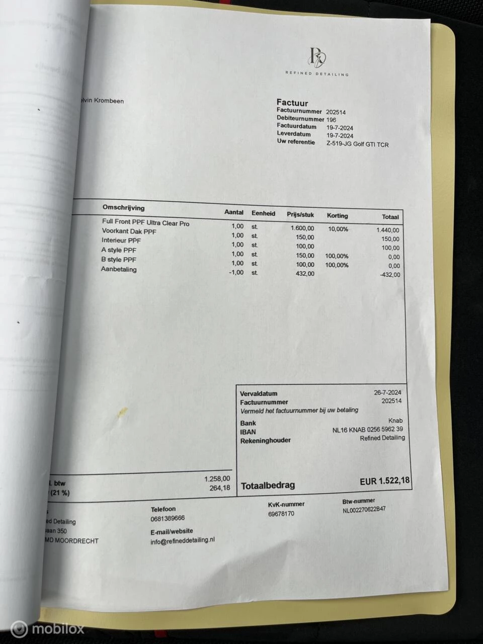 Hoofdafbeelding Volkswagen Golf