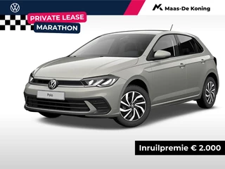 Volkswagen Polo Life Edition 1.0 TSI 95 pk 5 versn. Hand · Achteruitrijcamera · Regensensor ·