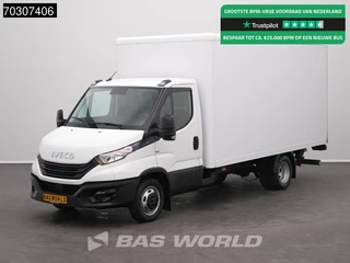 Iveco Daily 35C16 Laadklep Dubbellucht 160PK Bakwagen Airco Euro6 Meubelbak Koffer Airco