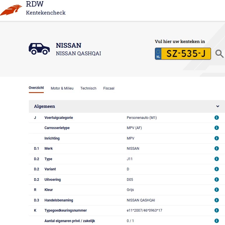 Hoofdafbeelding Nissan QASHQAI