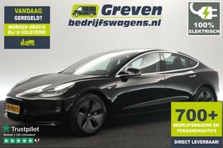 Hoofdafbeelding Tesla Model 3 Tesla Model 3 Long Range AWD 75 kWh 351PK Automaat Autopilot Pano-view Camera Carplay Dashcam Virtual Clima Cruise Navi LED 18"LMV Trekhaak