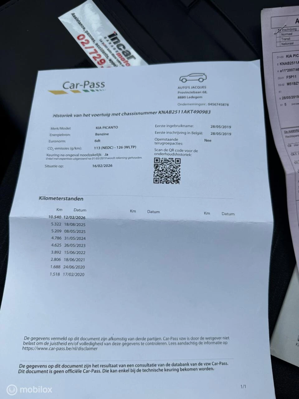 Hoofdafbeelding Kia Picanto
