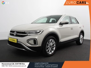 Volkswagen T-Roc 1.5 TSI Style Navigatie Apple Carplay/Android Auto Camera Parkeersensoren Adaptieve Cruise Control Dodehoek Assistent Elektrische achterklep Stoel- en stuurverwarming Full Led Climate Control Lichtmetalen velgen
