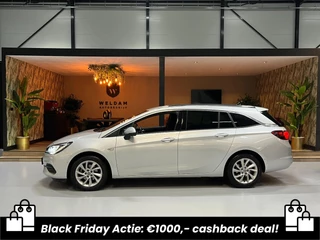 Opel Astra Sports Tourer 1.2 Elegance Garantie NAP Trekhaak Xenon Navi Carplay Cruise Rijklaar