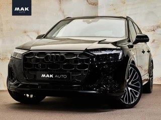 Hoofdafbeelding Audi Q7 Audi Q7 60 TFSI e Quattro Pro Line S Competition, pano, tr.haak, 22", 4W-best., luchtv., B&O adv., OLED, matrix-LED, massage, memory, HUD, ACC, privacy, NP160k