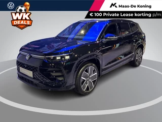 Volkswagen Tayron R-Line Edition 1.5 eHybrid 204 PK 6 versn. DSG · Black Style Pakket · Panoramaschuif-kanteldak · Trekhaak inklapbaar, met elektrische ontgrendeling, incl. aanhangermanoeuvreerhulp Trailer Assist · Voorraad OUTLET · Prijs is inclusief inruilpremie ·