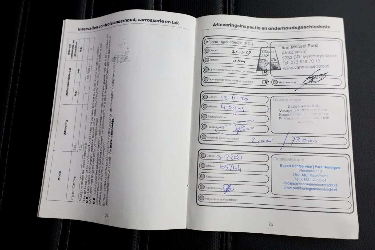 Hoofdafbeelding Ford Transit Custom