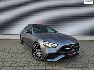 Mercedes-Benz C-klasse 300 AMG Line Panoramadak Memory 360 camera Burmester