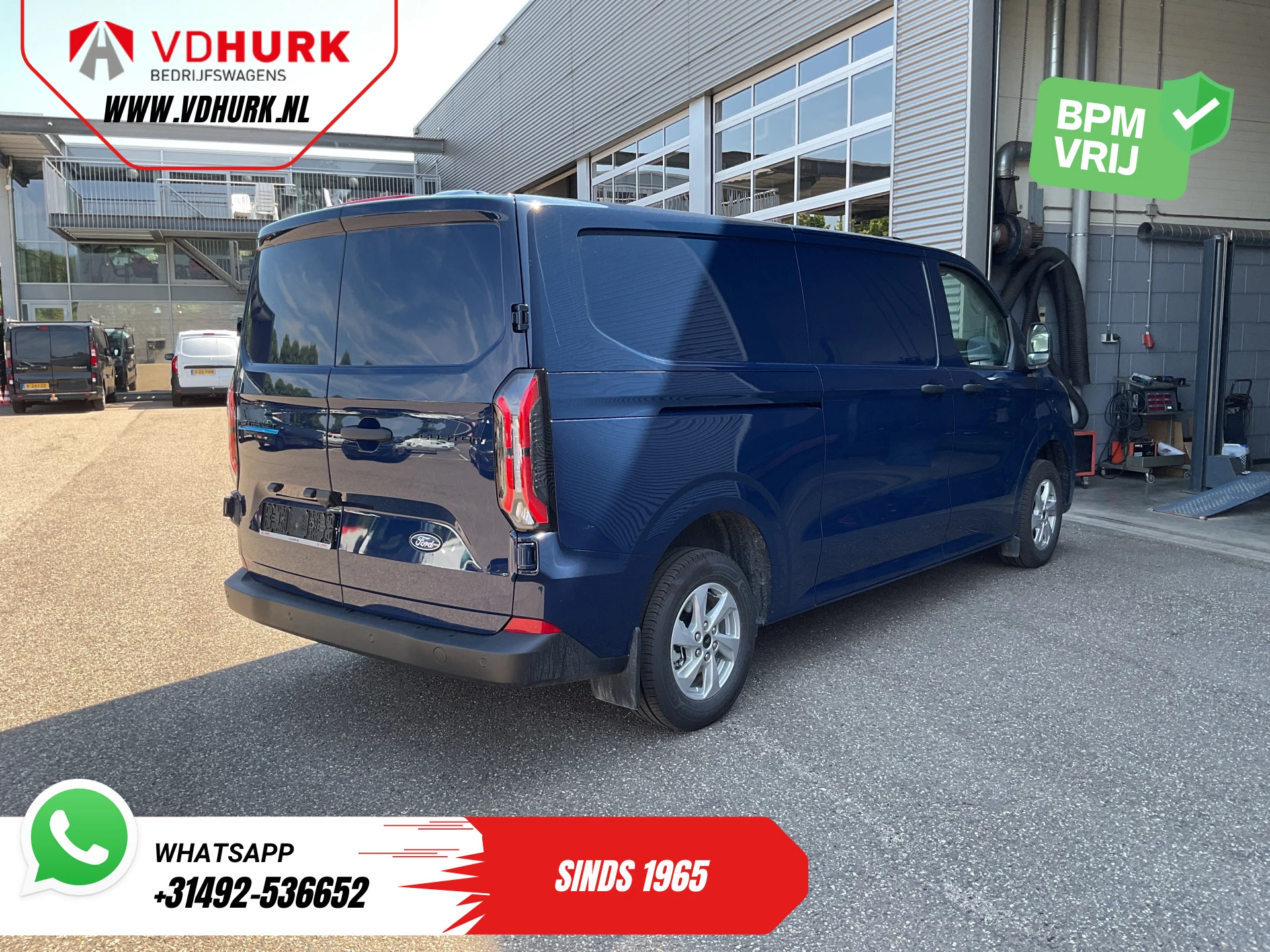 Hoofdafbeelding Ford E-Transit Custom