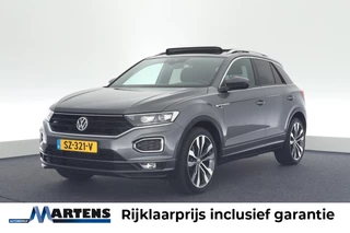 Volkswagen T-Roc 1.5 TSI 150pk DSG 2x R-Line Trekhaak Camera Stoelverwarming Led Virtual Cockpit Panoramadak