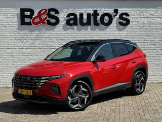 Hoofdafbeelding Hyundai Tucson Hybrid Hyundai TUCSON 1.6 T-GDI HEV Premium Dealeronderhouden Adaptive cruise Climate control V/A Stoelventilatie/-verwarming Full LED