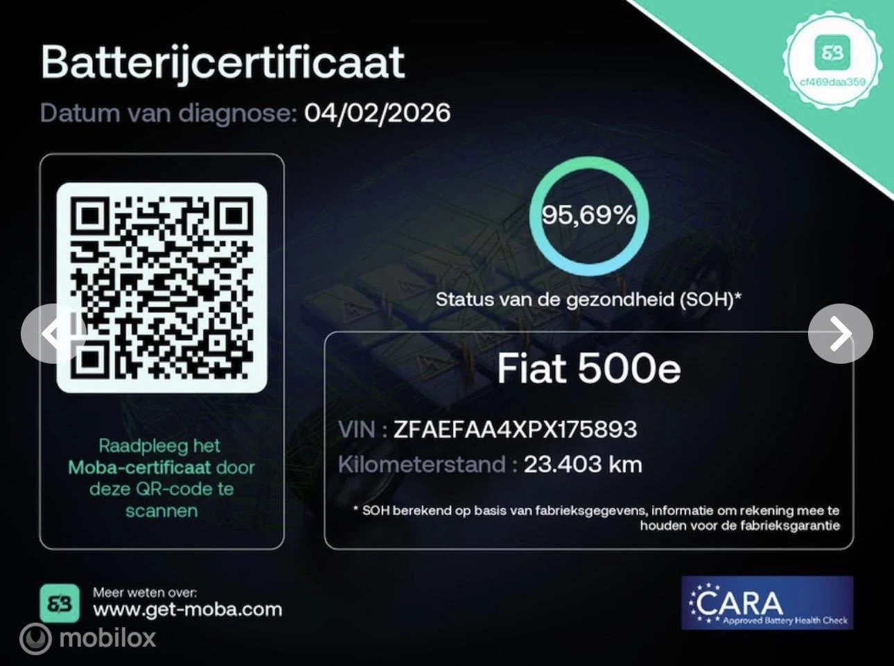 Hoofdafbeelding Fiat 500