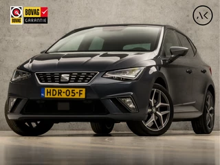 SEAT Ibiza 1.0 TSI Xcellence Sport Automaat (APPLE CARPLAY, GROOT NAVI, CLIMATE, KEYLESS, CAMERA, STOELVERWARMING, SPORTSTOELEN, LED KOPLAMPEN, ADAPTIVE CRUISE, GETINT GLAS, ZWART HEMEL, NIEUWE APK, NIEUWSTAAT)