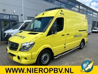 Mercedes-Benz Sprinter 319CDI L2H2 AMBULANCE Automaat Airco Cruisecontrol 9X OP VOORRAAD MARGE