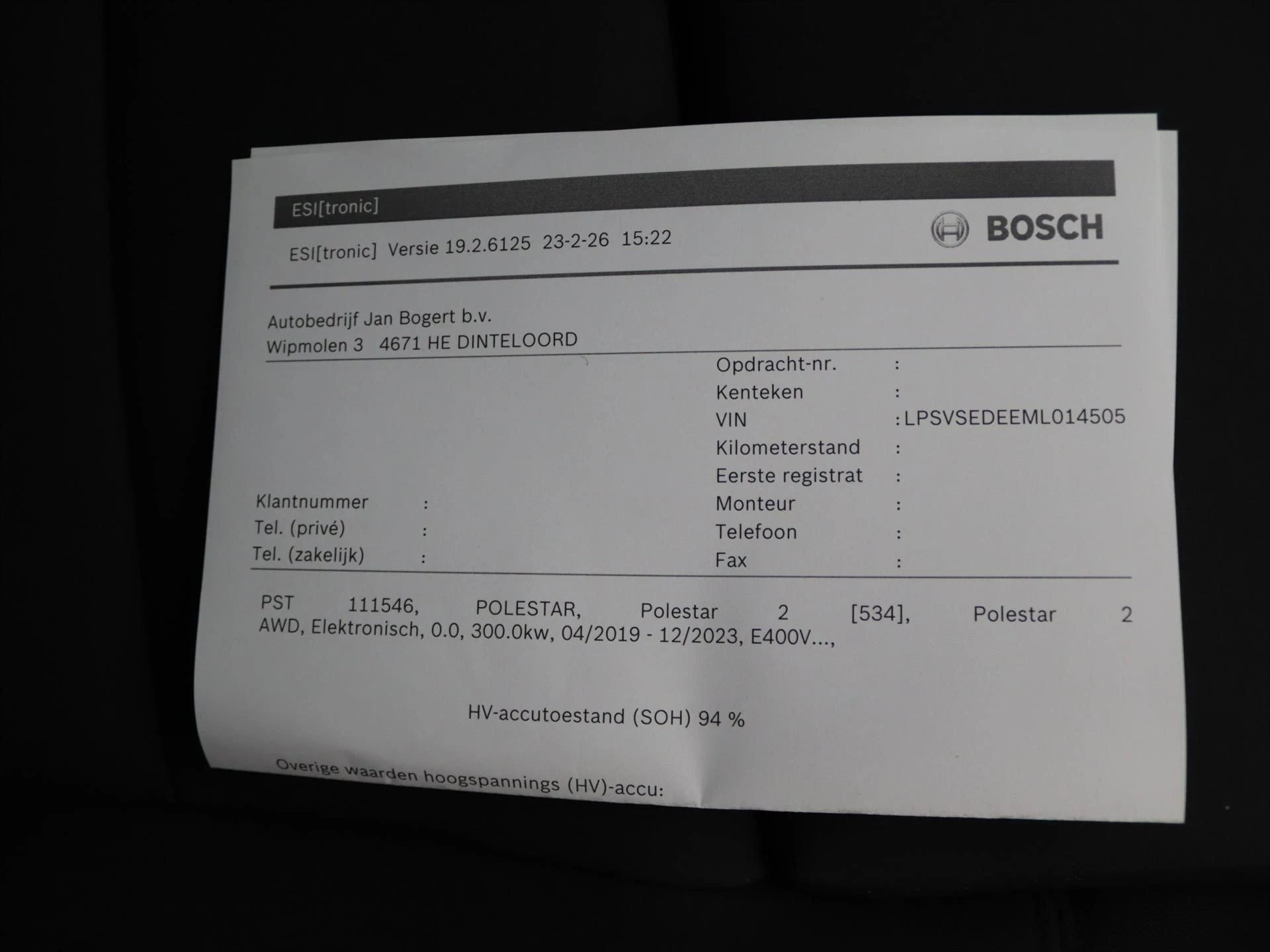 Hoofdafbeelding Polestar 2