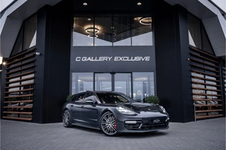 Hoofdafbeelding Porsche Panamera Porsche Panamera Sport Turismo 4.0 GTS Sport Chrono l Panorama l Memory l Luchtvering