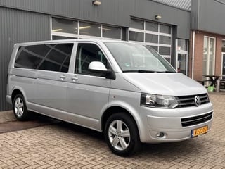 Volkswagen Transporter 2.0 TDI L2H1 4Motion DC Automaat 2xSchuifdeur Airco Cruise controle Trekhaak 2500kg trekgewicht Telefoonverbinding Navigatie Euro 5 DC Bpm vrij voor particulier gebruik!!