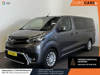 Toyota PROACE Electric Shuttle Long L3 Extra Range 75 kWh 9PERSOONS Personenbus | Navigatie | Apple Carplay/Android Auto | Parkeersensoren | Cruise Control | Lichtmetalen velgen | Getinte ramen | Airco