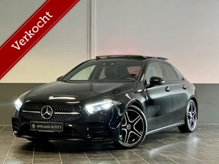 Hoofdafbeelding Mercedes-Benz A-Klasse Mercedes A-klasse 220 4MATIC Limo | Pano | Dodehoek | 360 | ACC | Augmented Reality
