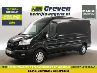 Ford Transit 2.0 TDCI L3H2 130PK Marge Airco Camera Cruise PDC 3 Persoons LED Elektrpakket Trekhaak