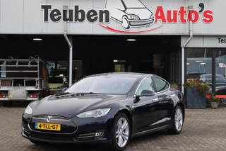 Hoofdafbeelding Tesla Model S Tesla Model S 85 Base 87,6% SOH, Cruise control, Camera, Lederen interieur, Panoramadak, CCS Adapter