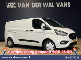 Ford Transit Custom 2.0 TDCI L2H1 Euro6 *Rijklaar Direct Rijden* Airco | Camera | 2800kg trekvermogen | Apple Carplay | Cruisecontrol | LED | Parkeersensoren Android Auto, Verwarmde voorruit, Bijrijdersbank