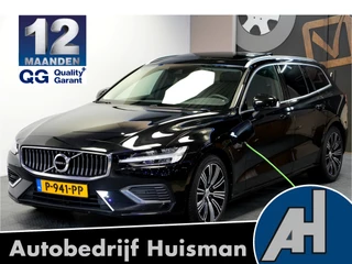 Volvo V60 2.0 T6 AWD Long Range 293kW/399pk Aut8 Recharge Plus Bright PANORAMADAK + HARMAN/KARDON + ADAPT.CRUISE + DAB+ + PILOT ASSIST + ADAPT.CRUISE + STOEL-&STUURVERWARMING + CAMERA + PD-GLASS + KEYLESS ENTRY&GO + PARKSENSOREN + 18" LM-VELGEN!!