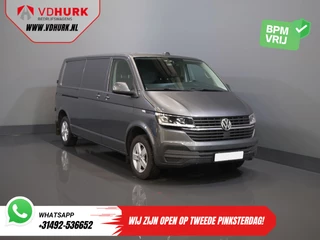 Volkswagen Transporter 2.0 TDI 150 pk DSG Aut. L2 BPM VRIJ! LED/ Standkachel/ Stoelverw./ Carplay/ Camera/ PDC/ LMV/ Cruise/ Airco