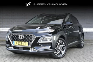 Hyundai Kona 1.6 GDI HEV Premium / Leder / Stuur + Stoelverwarming & Ventilatie / Trekhaak / Head-Up