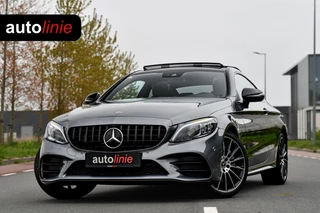 Mercedes-Benz C-klasse Coupé 300 AMG Night. Pano, 360, Burm, Dodeh, Keyless, Sfeer, CarPlay, Multibeam!