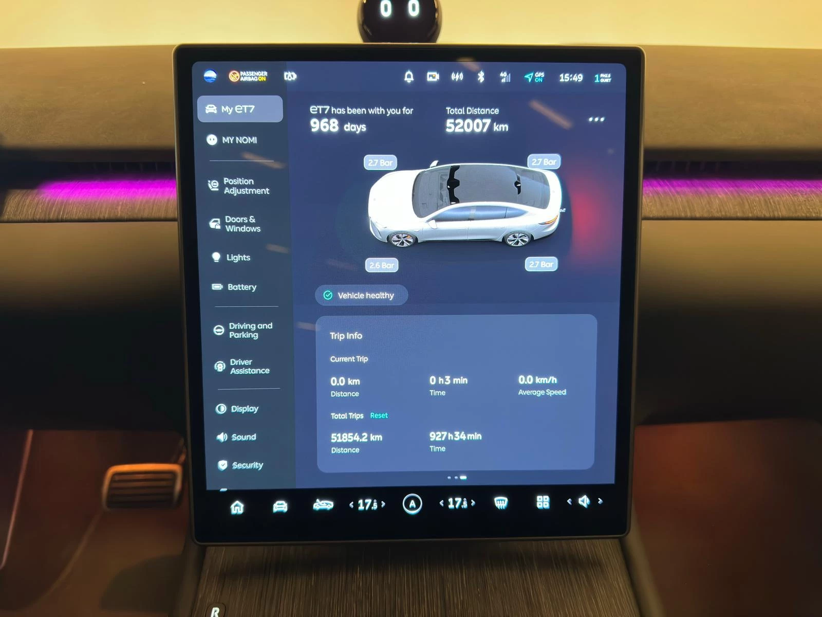 Hoofdafbeelding NIO ET7