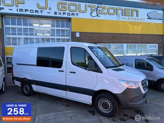Mercedes Sprinter 316 CDI Dubbel Cabine Automaat Leer Navi