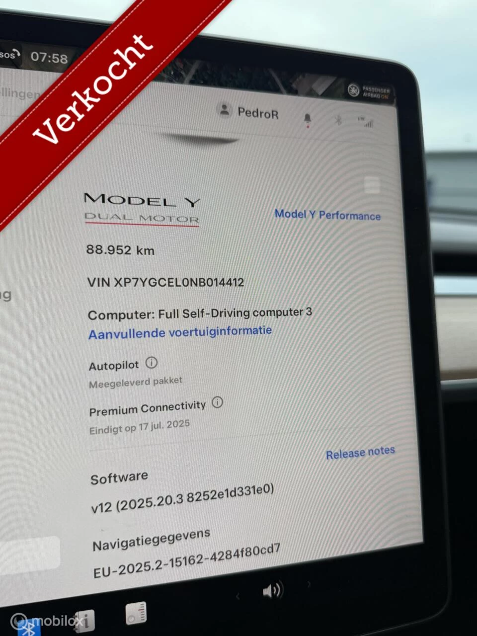 Hoofdafbeelding Tesla Model Y