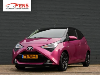 Hoofdafbeelding Toyota Aygo Toyota Aygo 1.0 VVT-i x-cite TOPSTAAT! CARPLAY/ANDROID! ACHTERUITRIJCAM! BLUETOOTH! CRUISE! AIRCO!LM VELGEN!