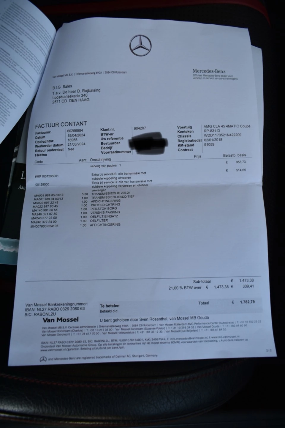 Hoofdafbeelding Mercedes-Benz CLA