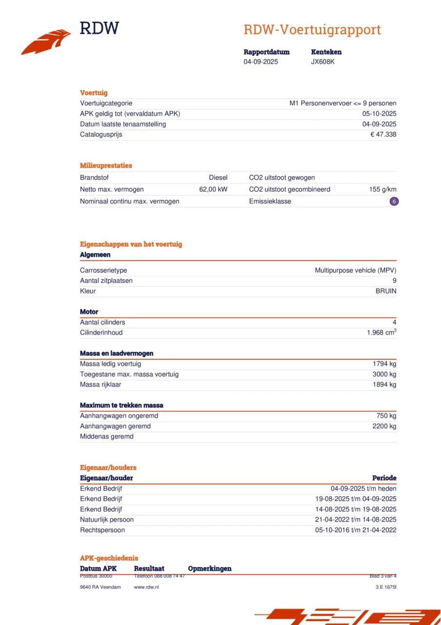 Hoofdafbeelding Volkswagen Transporter