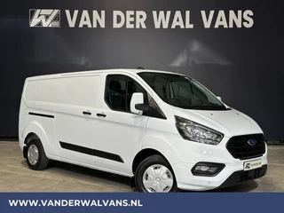 Ford Transit Custom 2.0 TDCI 131pk L2H1 Euro6 Airco | Cruisecontrol | Parkeersensoren | 2800kg Trekvermogen verwarmde voorruit, bijrijdersbank