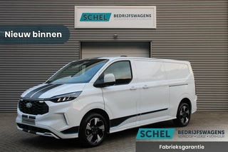 Ford Transit Custom 300 2.0 TDCI L2H1 Sport 170pk - 2x Schuifdeur - 19" LM velgen - ACC - Blind spot - Navi - Camera - Verwarmd stuur - 70l tank - Rijklaar